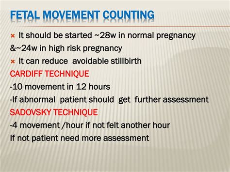 PPT - Comprehensive Fetal Assessment Techniques: Early & Late Pregnancy Monitoring PowerPoint ...