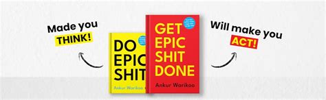 Get Epic Shit Done : Ankur Warikoo: Amazon.in: Books