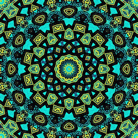 Download wallpaper 1280x1280 fractal, pattern, circles, abstraction ...