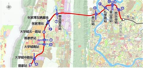 T3A航站楼可以直达了 重庆轨交10号线一期28日试运营