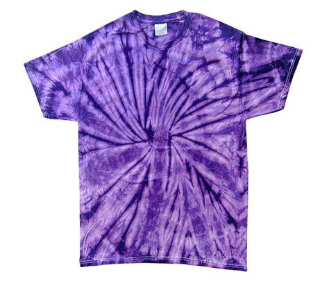 Tie Dye T-Shirts Purple, Adult S M L Xl 2Xl 3Xl 4Xl 5Xl Cotton ...