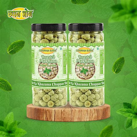 Pudina Roasted Makhana – Chappan Bhog