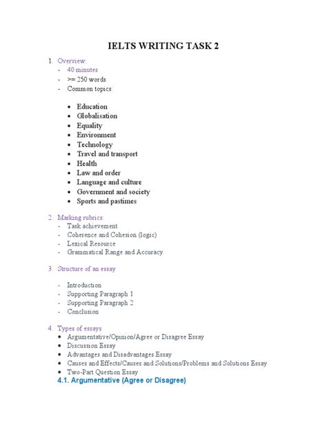 Image result for Writing Task 2 General Topics 2021