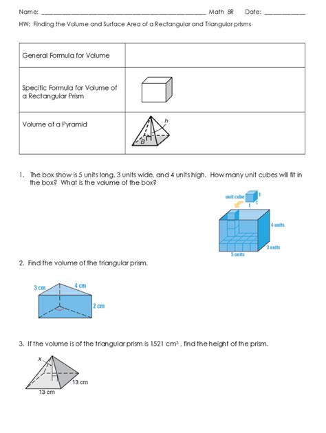 Image result for Volume of a Rectangular Solid Mr J