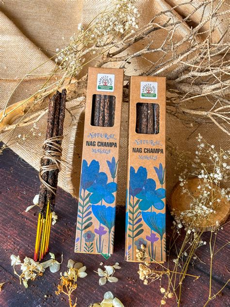 Natural Nag Champa Incense- Set of 2 – Namaste India