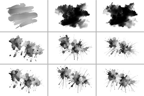 Photoshop Action - Elegant Watercolor Brush Bundle