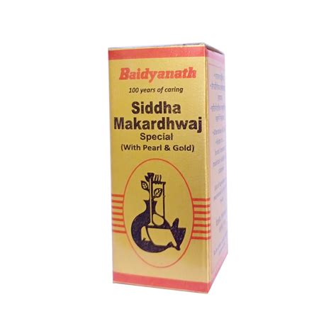 BAIDYANATH SIDDHA MAKARDHWAJ SPECIAL SY - 5 TAB : Amazon.in: Health ...