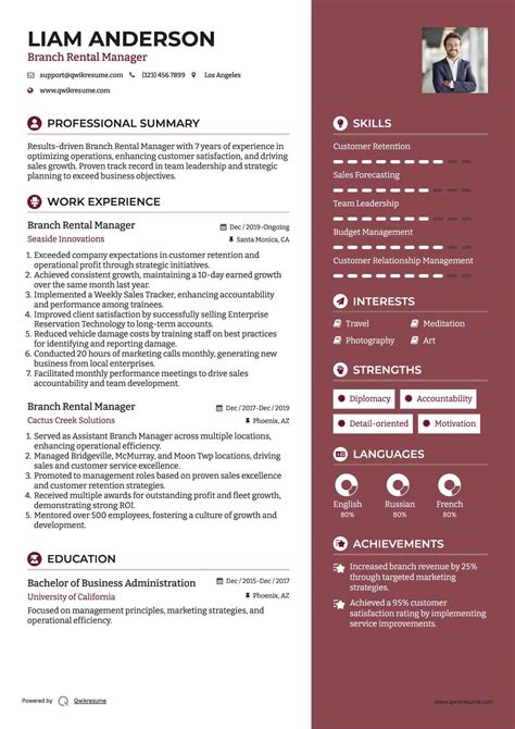 Enterprise Rent A Car Management Trainee Resume - LillianCastillon Blog