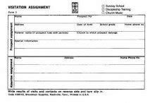 Visitation Assignment Slip : Broadman & Holman Publishers: Amazon.in: Books