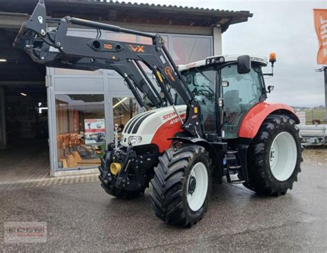 Frontlader selten im Einsatz: Steyr Profi 4120 CVT Traktor für 79.900 ...