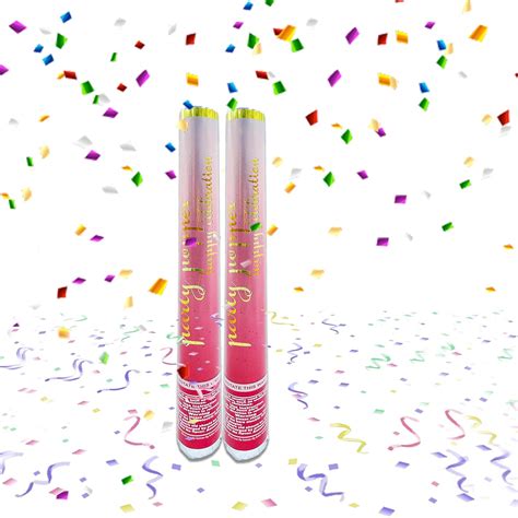 SpecialYou party poppers for birthday with multicolor confetti ...