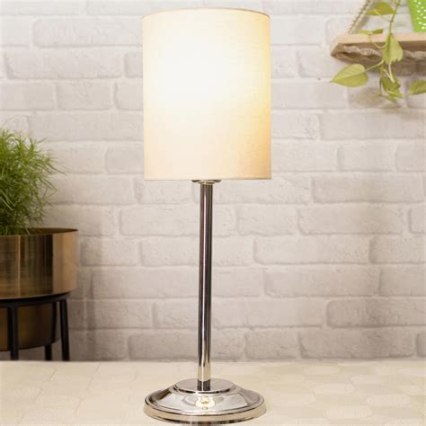 Buy HOMESAKE Contemporary Decor Brown Steel Table Lamp With Shade from ...