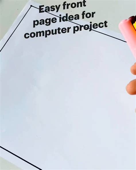 Computer Project Work Page Boarder 的图像结果