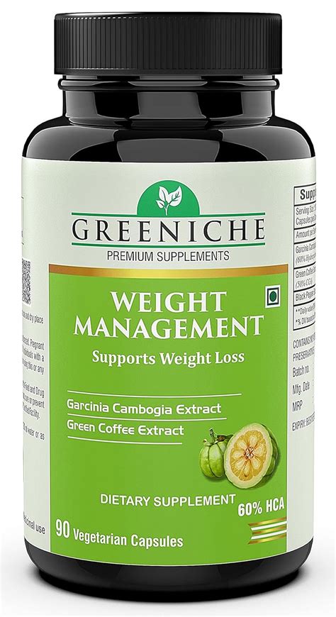 Greeniche Weight Management Natural and Herbal Garcinia Cambogia ...