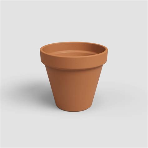 8 Inch Terracotta Clay Pot - Walmart.com