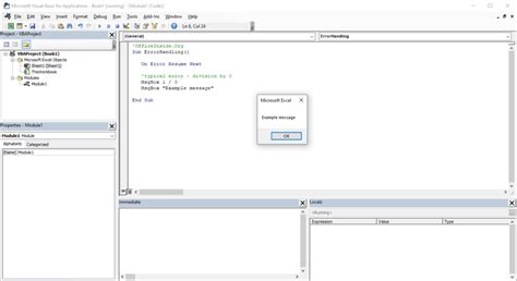 Image result for VBA Warning Message