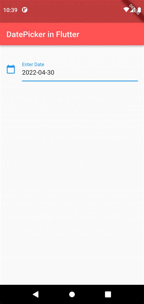 Image result for Flutter DateTimePicker