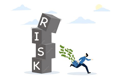 Premium Vector | Vector illustration of risk aversion concept with ...