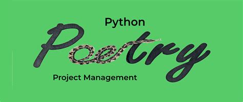 Image result for Poetry Python
