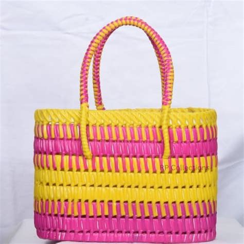 Cruzun Wire Basket - Shopping Plastic Basket With Handle - Multipurpose ...