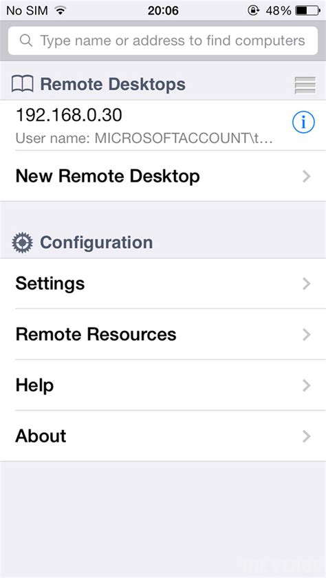 Image result for Remote Desktop App iOS