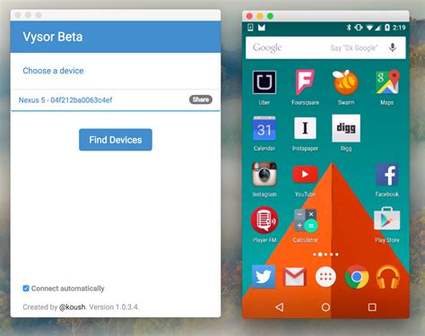 Image result for Install Apk On Android Using Vysor