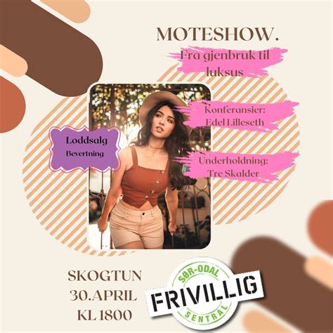 Fra Gjenbruk til Luksus- Moteshow, Kulturhuset Skogtun, Kongsvinger, 30 ...