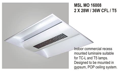 Mirror Optics Lights, Mirror Optics Lighting, Office Lighting, 2x2