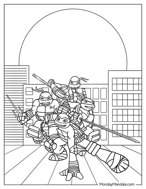 Coloring Pages Tmnt