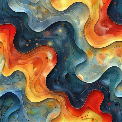 Premium Photo | Abstract digital patterns Seamless Background