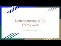Introduction to gRPC for fast and scalable api development - Part1