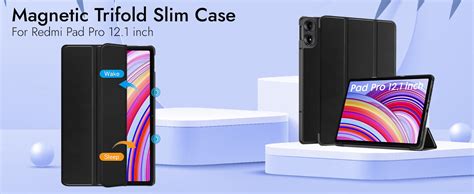 Robustrion Cover for Redmi Pad Pro 12.1 Cover Case, Trifold Flip Cover ...
