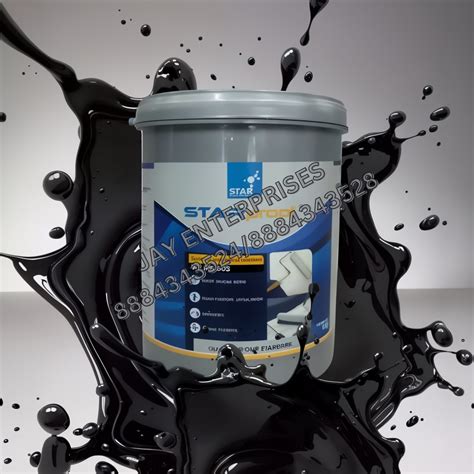 Black Liquid Rubber Waterproofing Coating – Flexible, Durable ...
