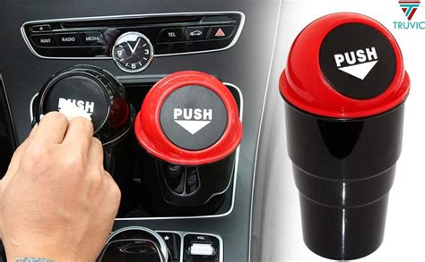 Truvic Car Dustbin Small - All Cars Accessories, Car Trash Bins with ...