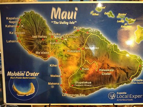 Basic Map Of Maui