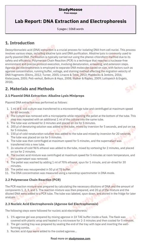 DNA Extraction Lab Report 的图像结果