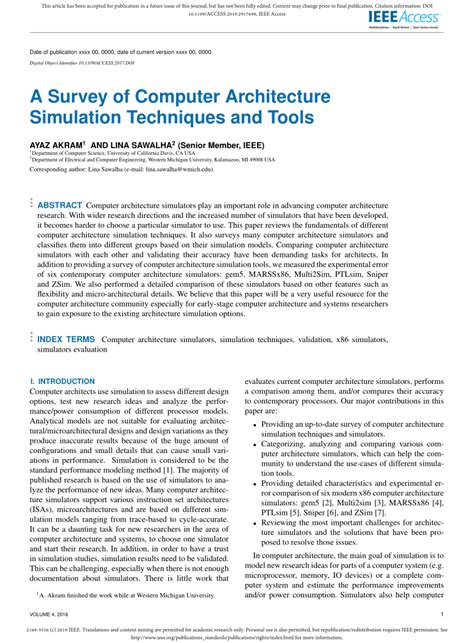 Computer Simulation Paper 的图像结果