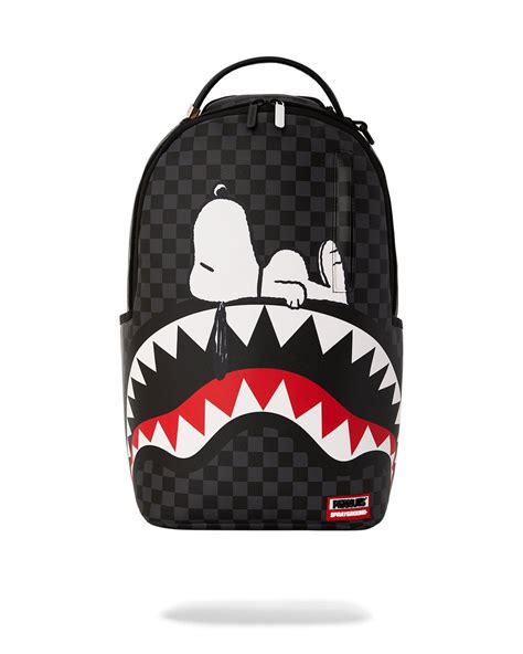 Unisex Limited Edition Black SNOOPY DAY OFF BACKPACK – Bizotico