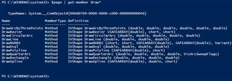 PowerShell Script Visio Scripting Tool 的图像结果