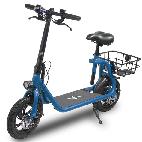 Kistp 450W Electric Scooter with Seat for Adult, 12 inch Commuter ...