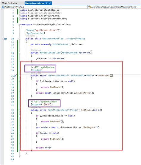 Creating API Web Server C# .Net 6-Core 的图像结果
