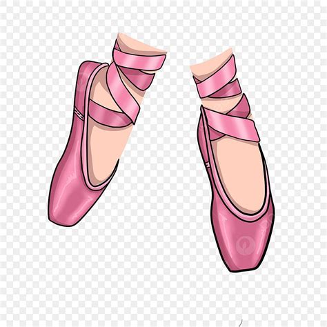 Pink Ballet Shoes Clip Art
