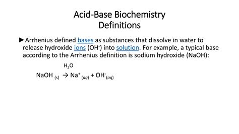 LECTURE II Acids and Bases.ppt