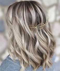 Medium Hairstyles Highlights by Icy Dimensional Balayage Ashy Low Medium Hairstyles Highlights