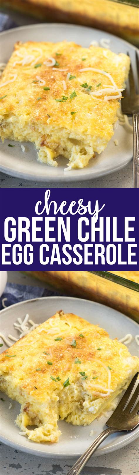 Diced Green Chile Egg Casserole at Daniel Chavez blog