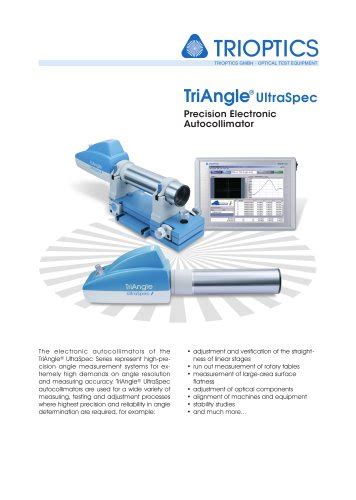 ATS-200 - TRIOPTICS - PDF Catalogs | Technical Documentation | Brochure