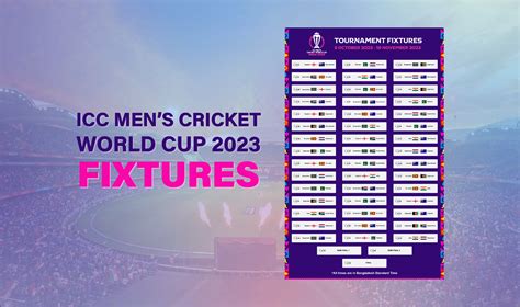 Image result for CWC 2023 Fixtures