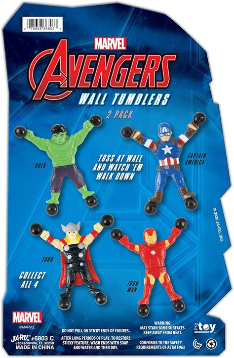JA-RU Marvel Avengers & Spiderman Wall Climbers (2 India | Ubuy