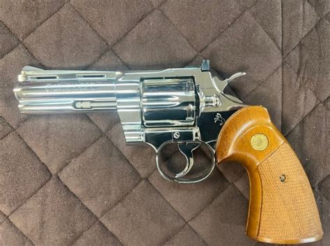 Image result for Colt Python E Nickel