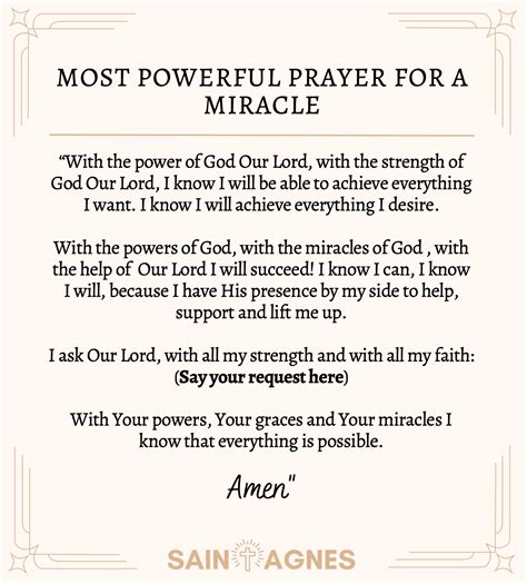 8 Most Powerful Prayers for a Miracle and Request